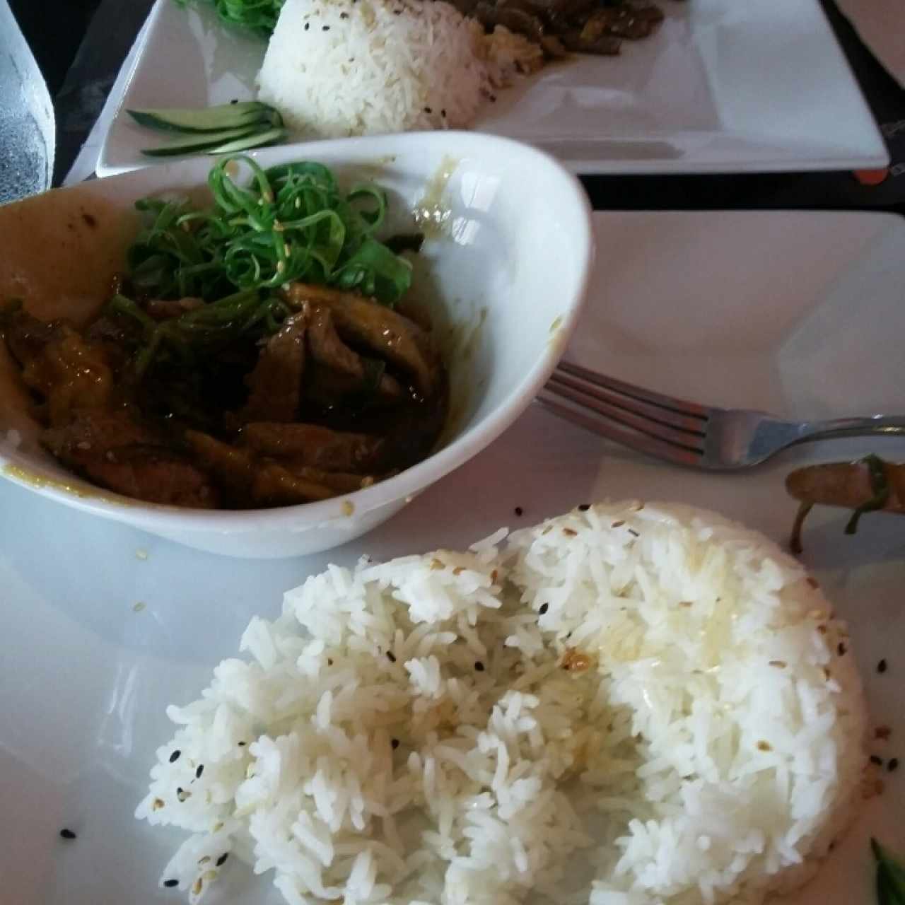 Thai - Nasu de cerdo