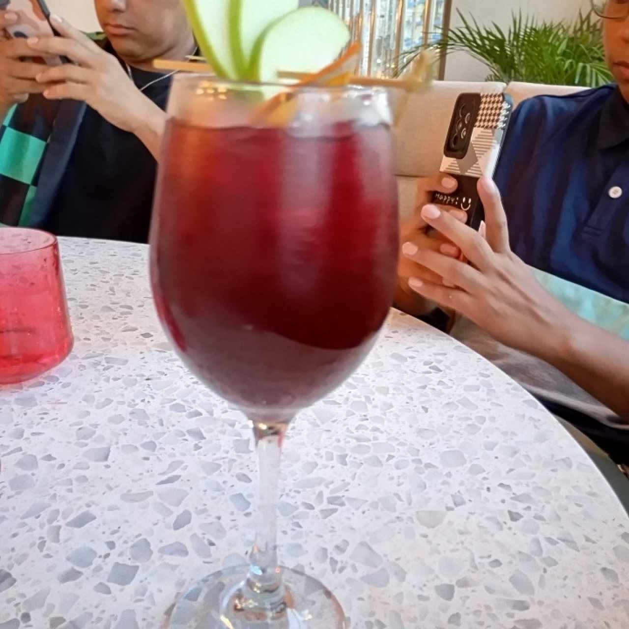 Sangría tinta 