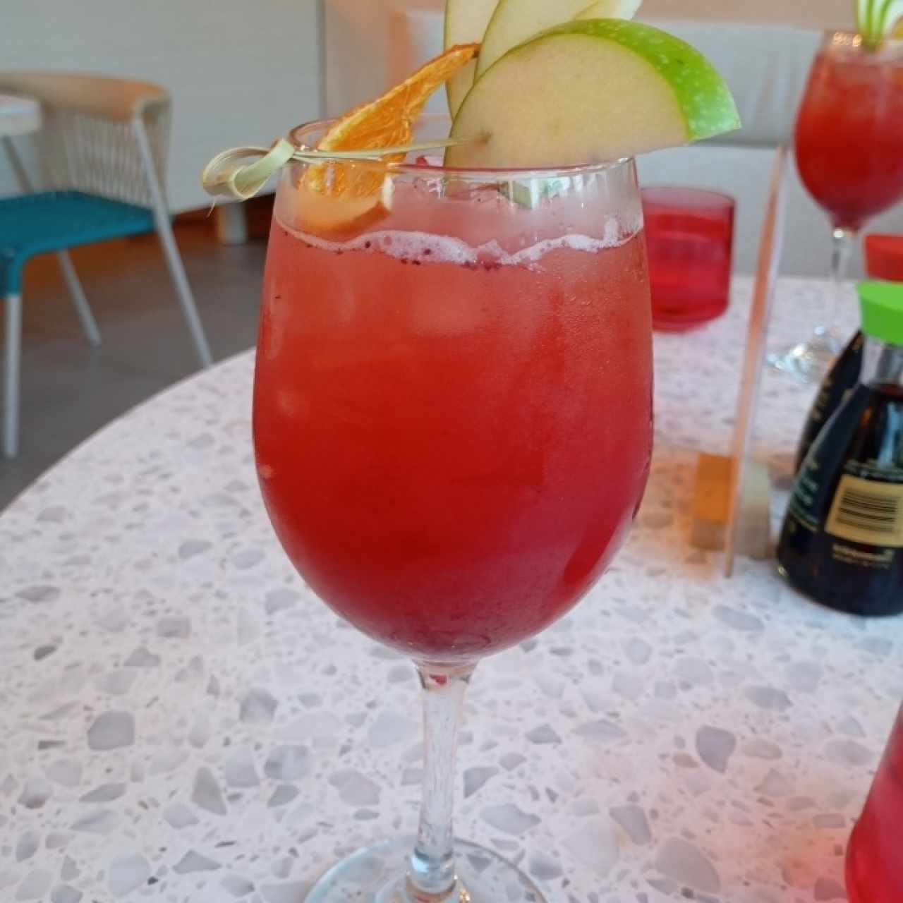 Sangría frutos rojos 