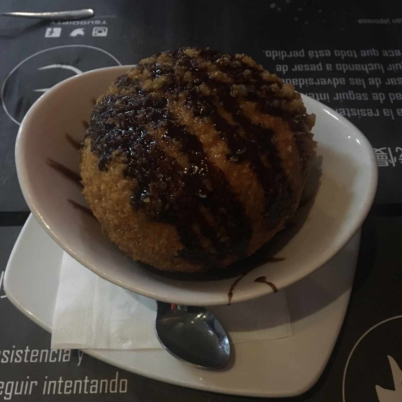 Postres - Helado Frito