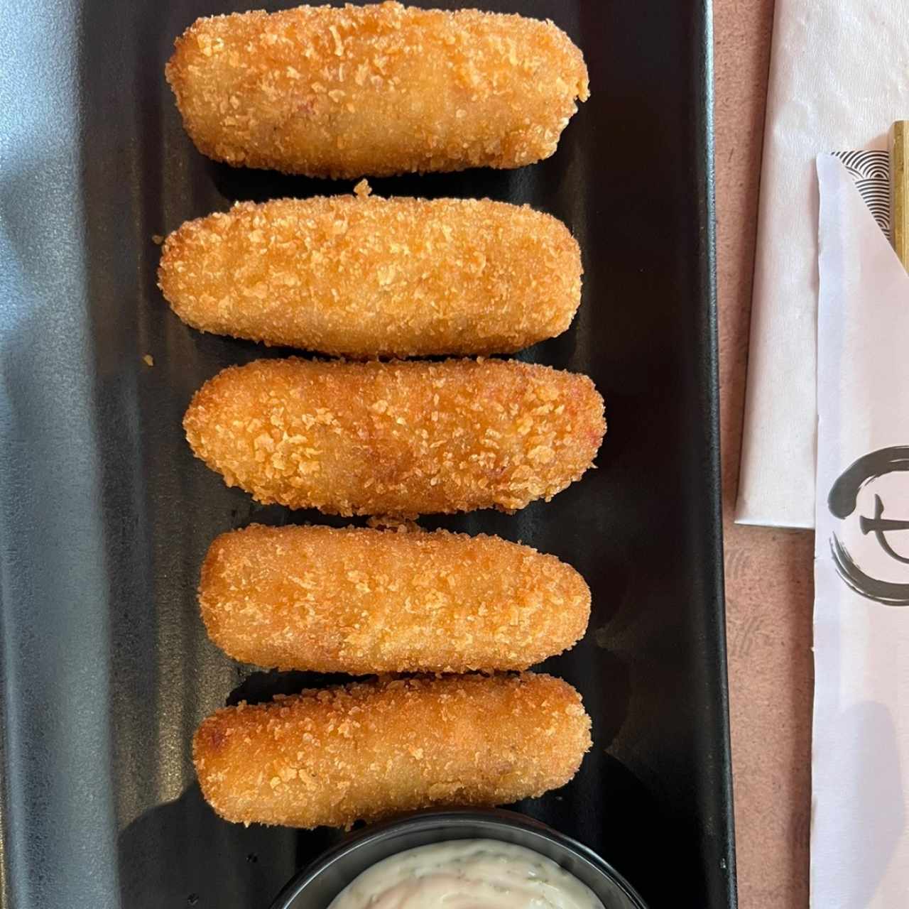 Entradas - Croqueta de Cangrejo