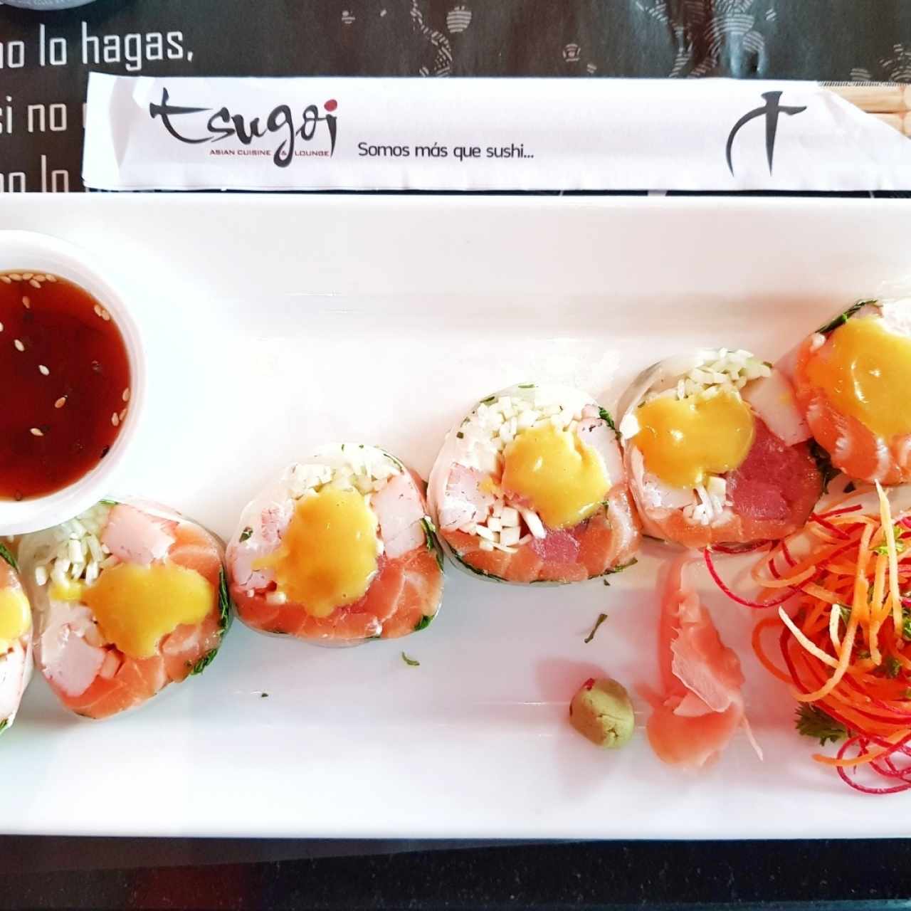 Fancy rolls - Geisha (6 piezas)