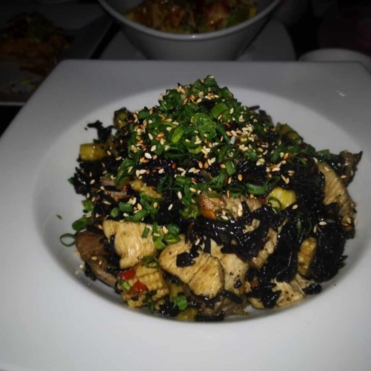Thai - Arroz negro