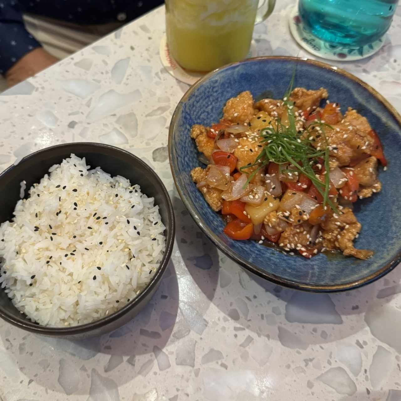 Platos Calientes - Pollo Agridulce