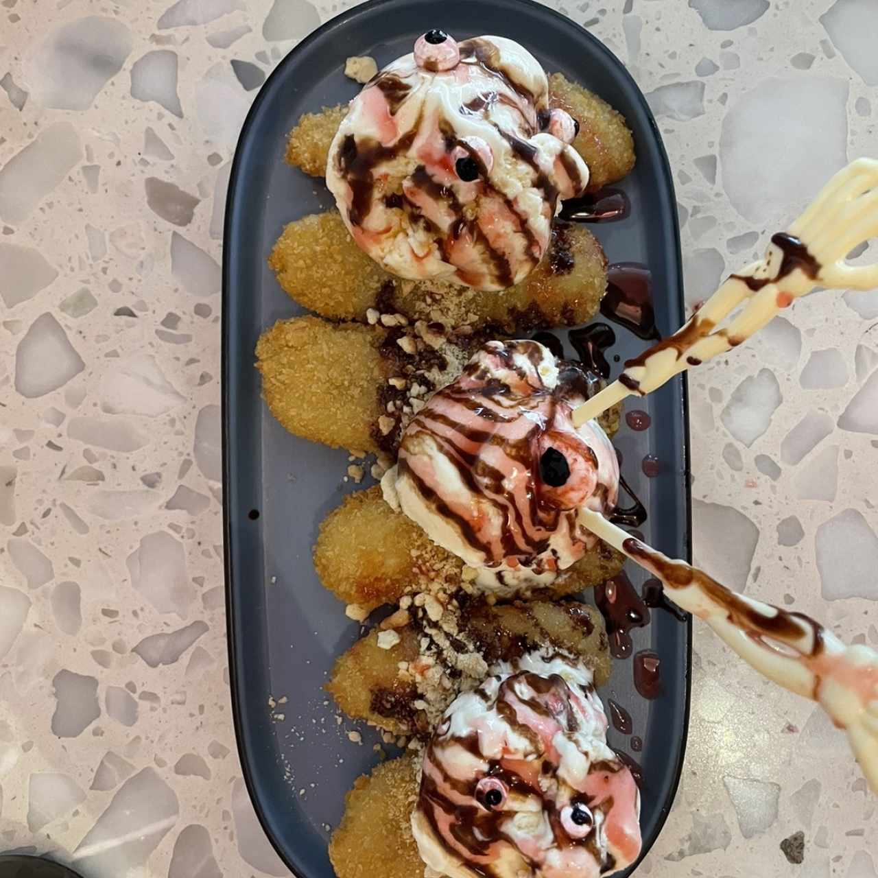 Postres - Banana Tempura