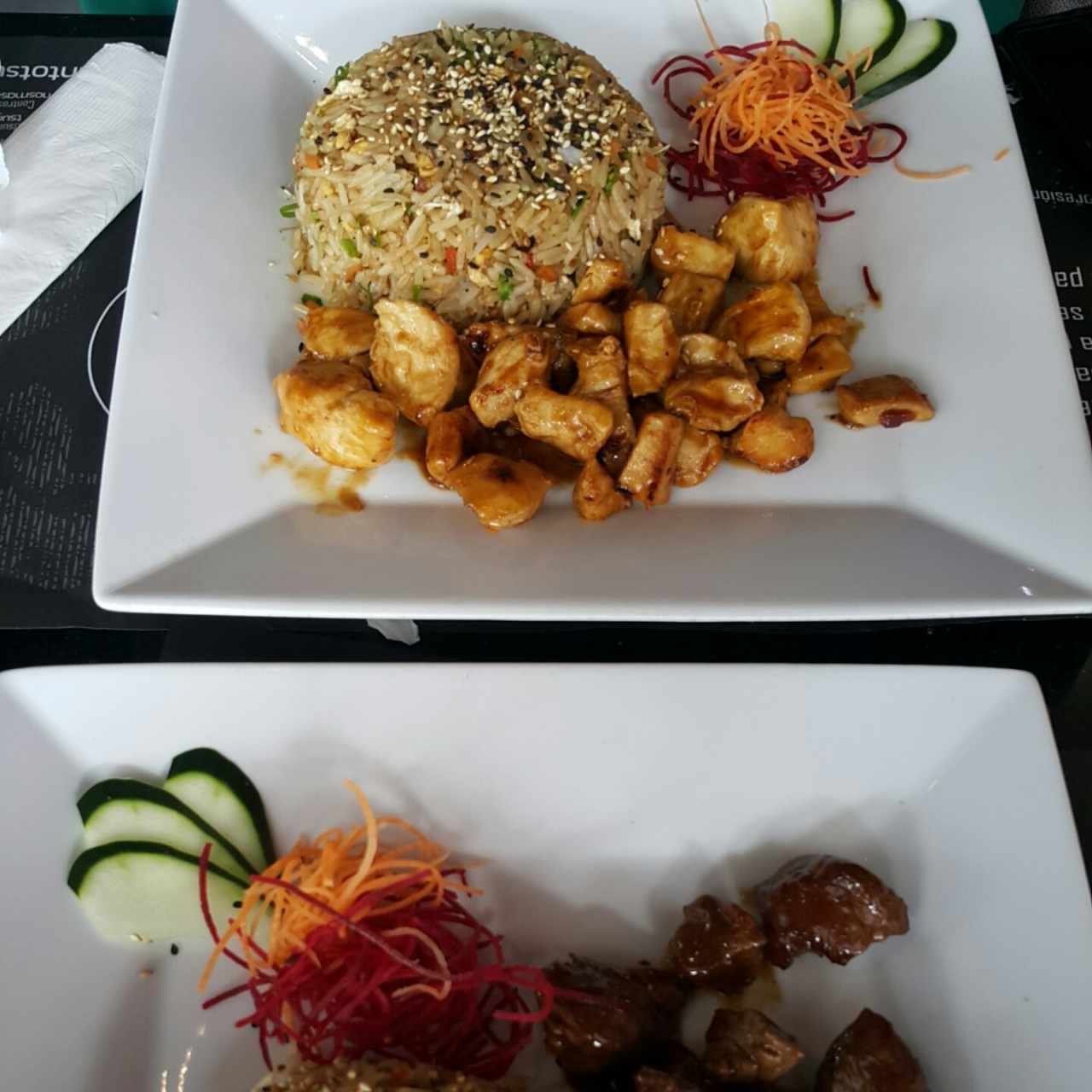 Yakimeshi - Pollo y Yakimeshi - Filete