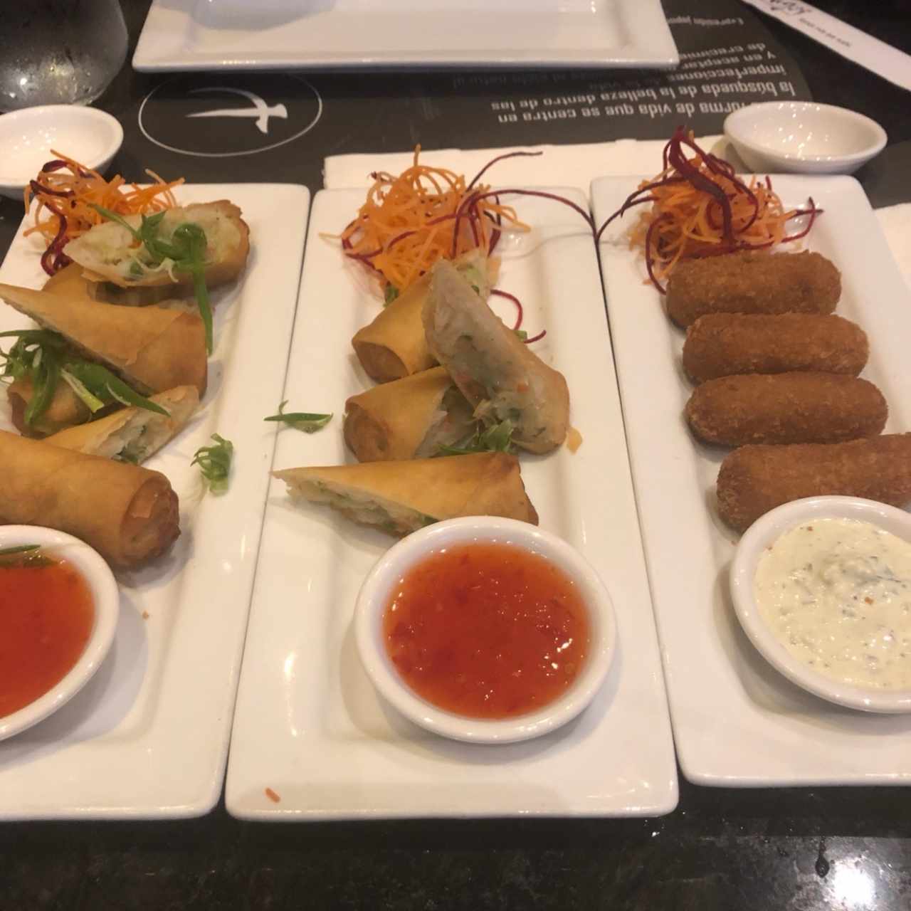 Entradas Calientes - Croqueta de cangrejo