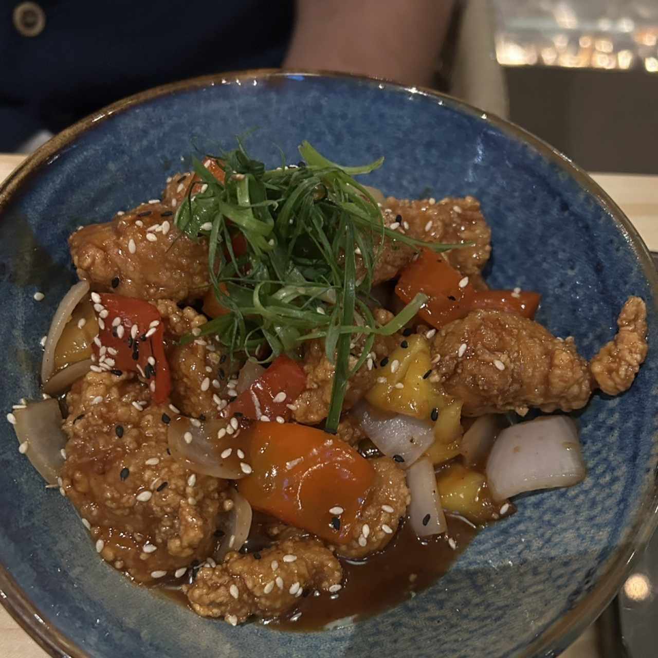 Platos Calientes - Pollo Agridulce