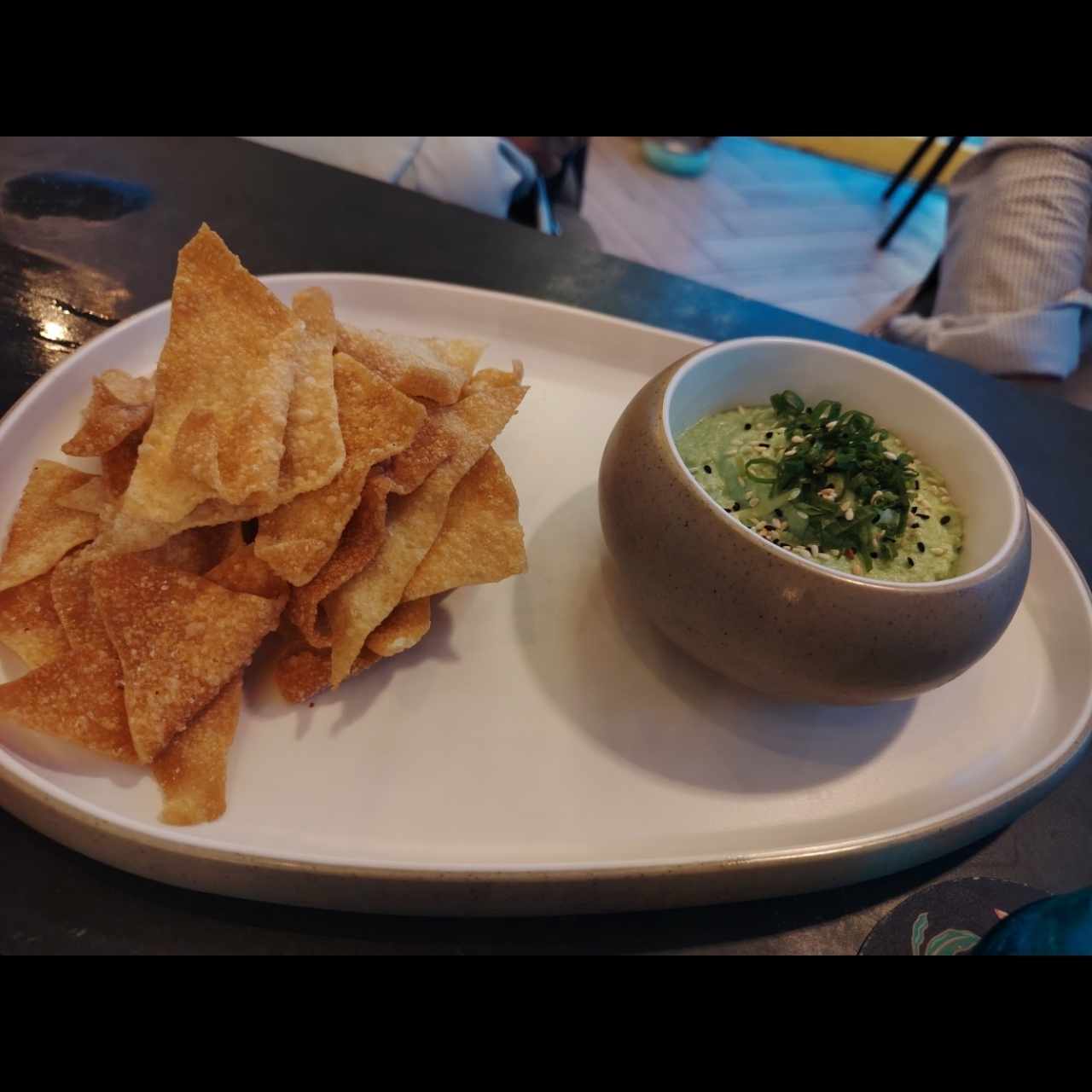 Hummus de Edamame