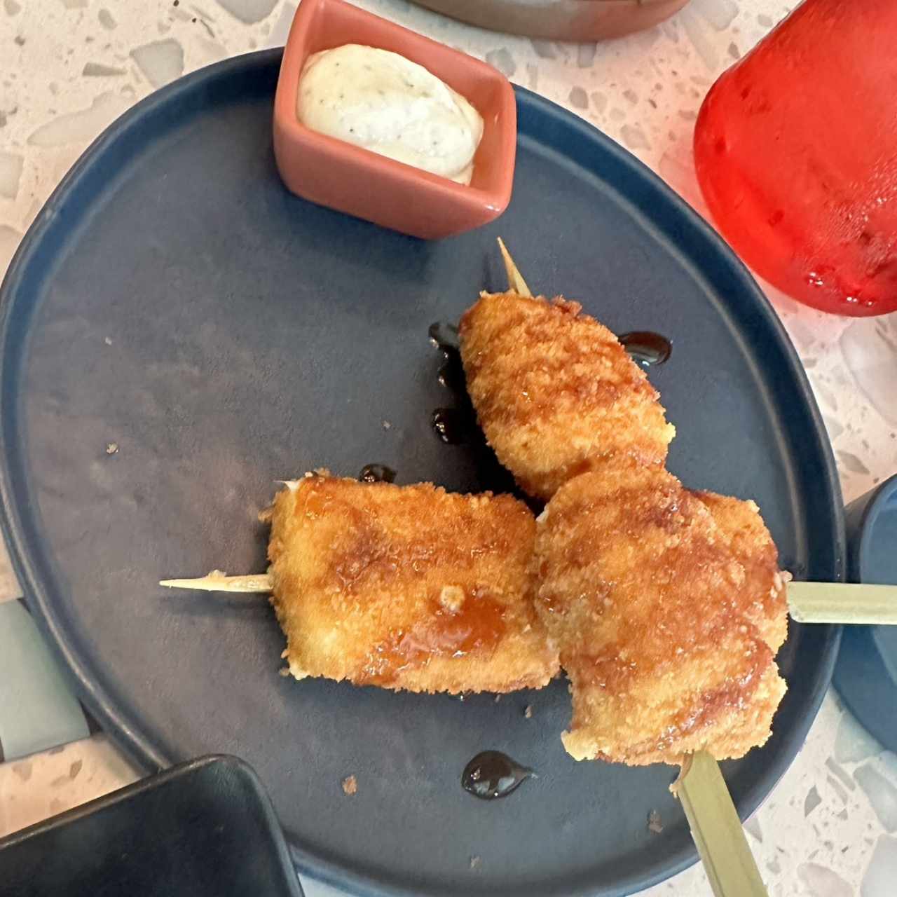 Entradas - Brochetas de Queso