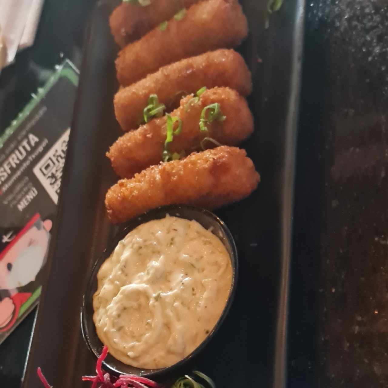 Entradas - Croqueta de Salmón