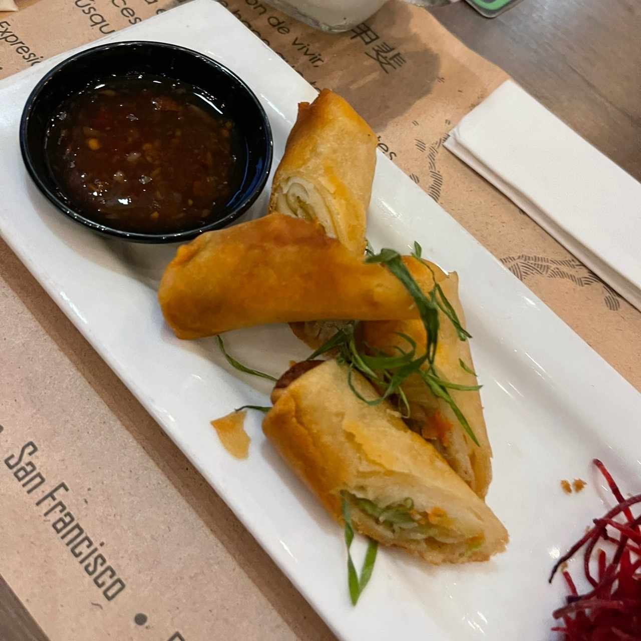 Entradas - Spring Rolls 🥢