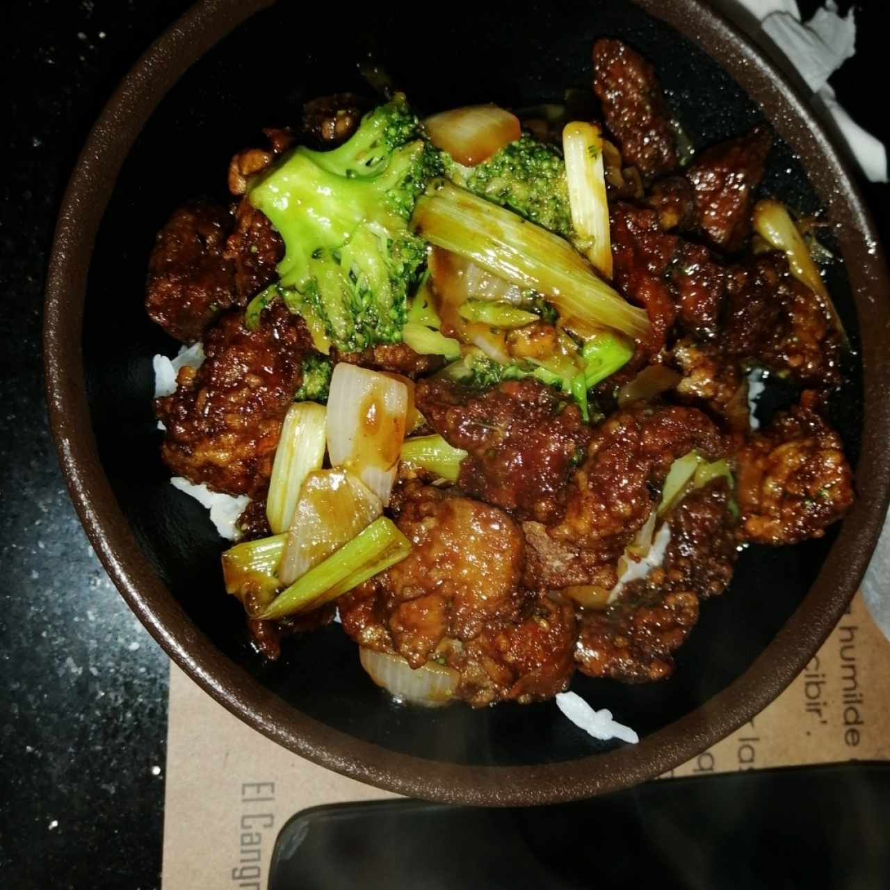 Mongolian beef