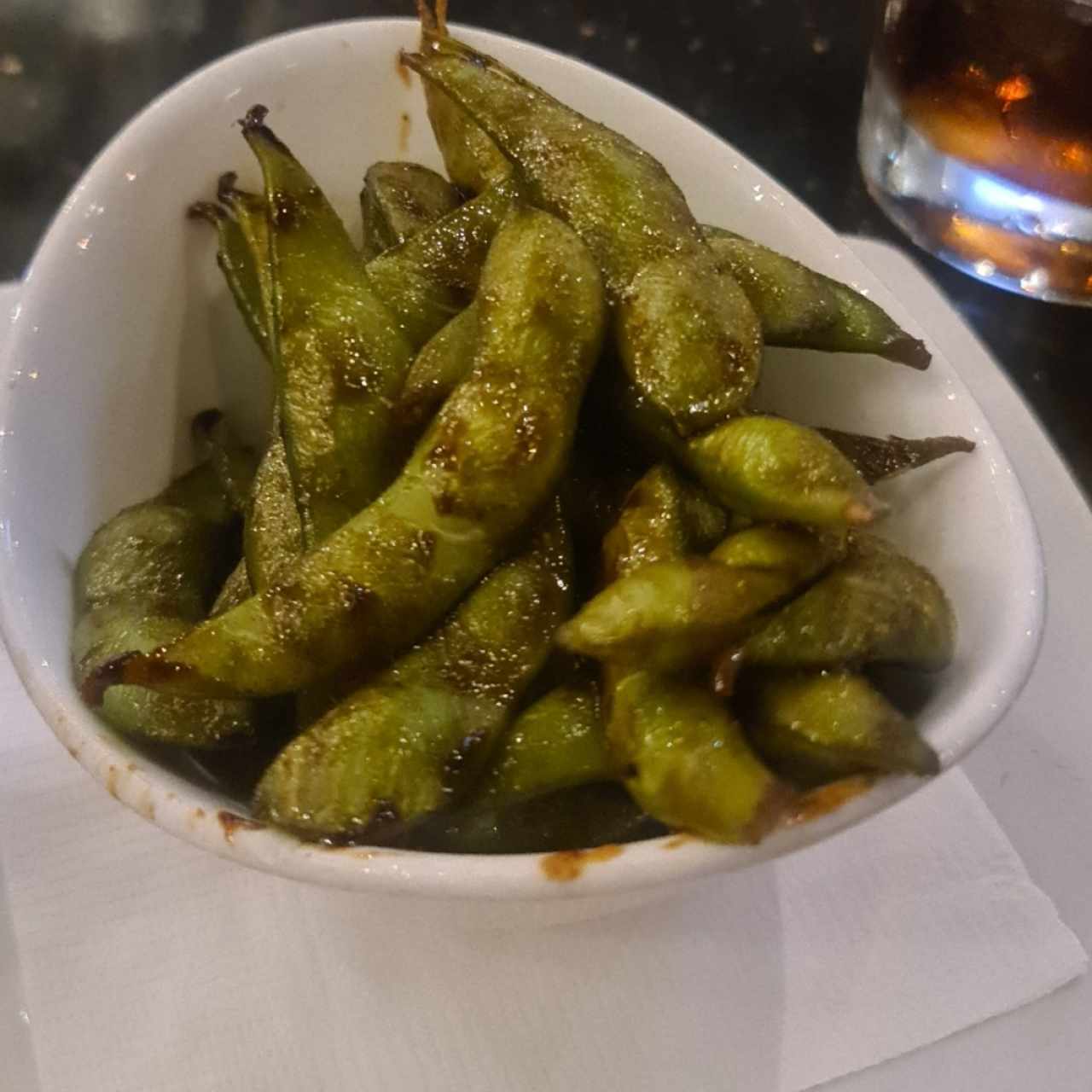 SPICY EDAMAMES