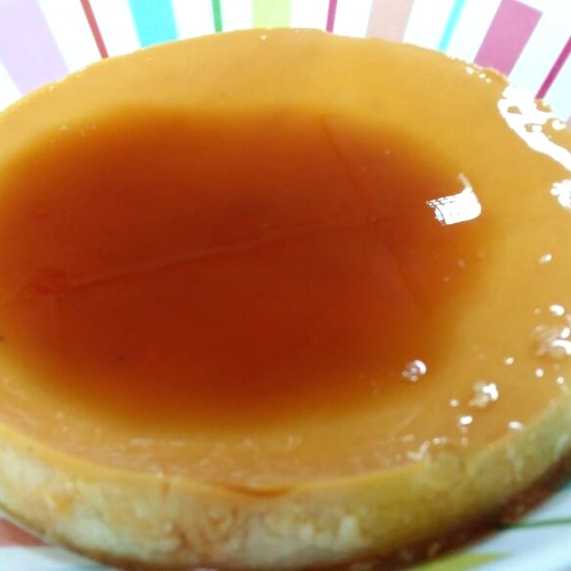 Flan de vainilla