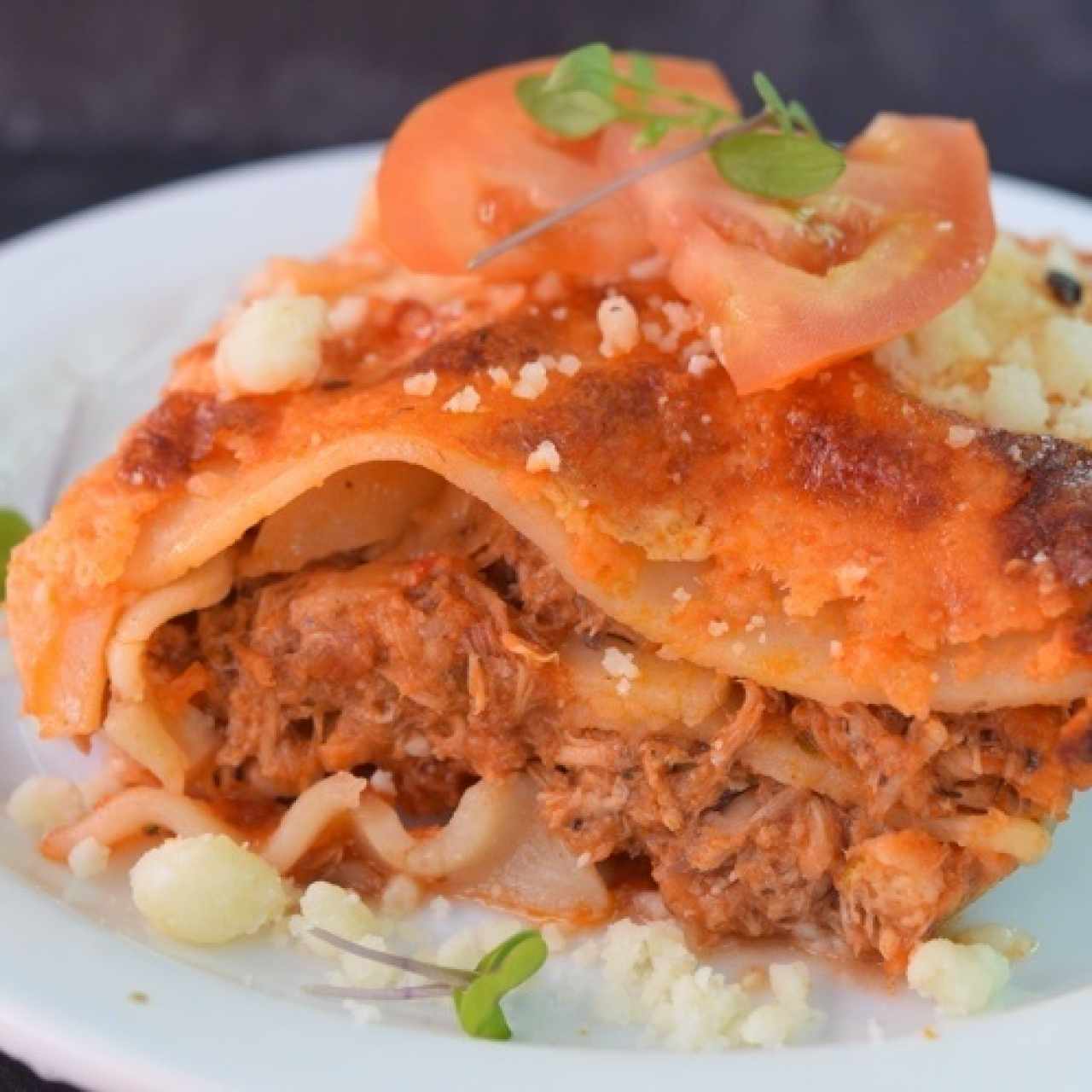 PASTAS - LASAÑA DE POLLO