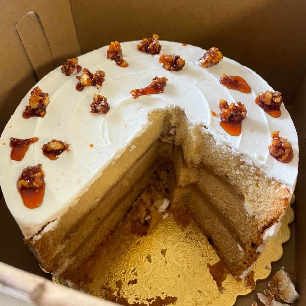 Pastel con Harina de Almendras