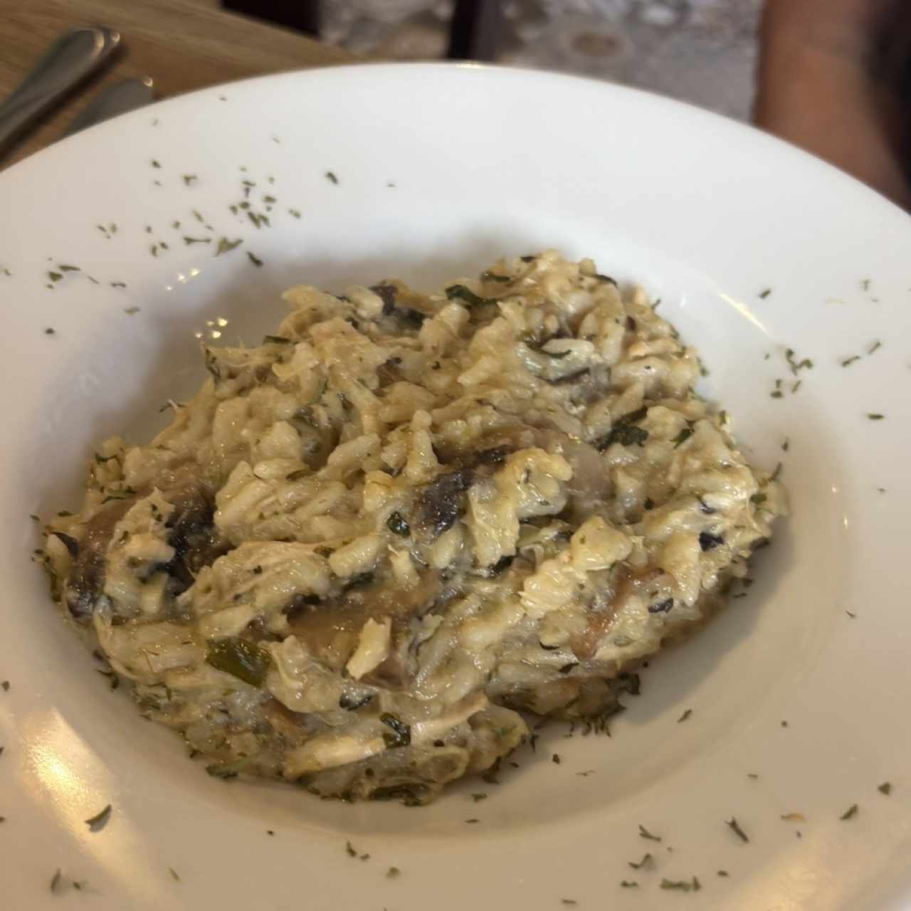 Rissoto de hongos