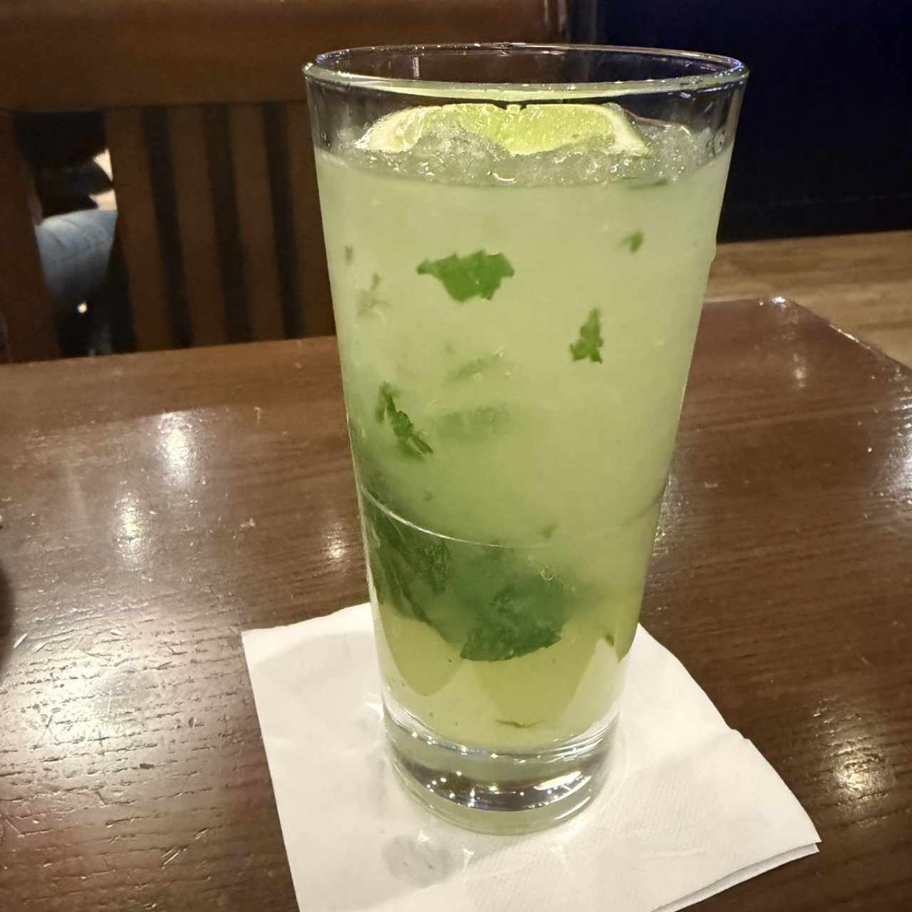 Limonada con menta 