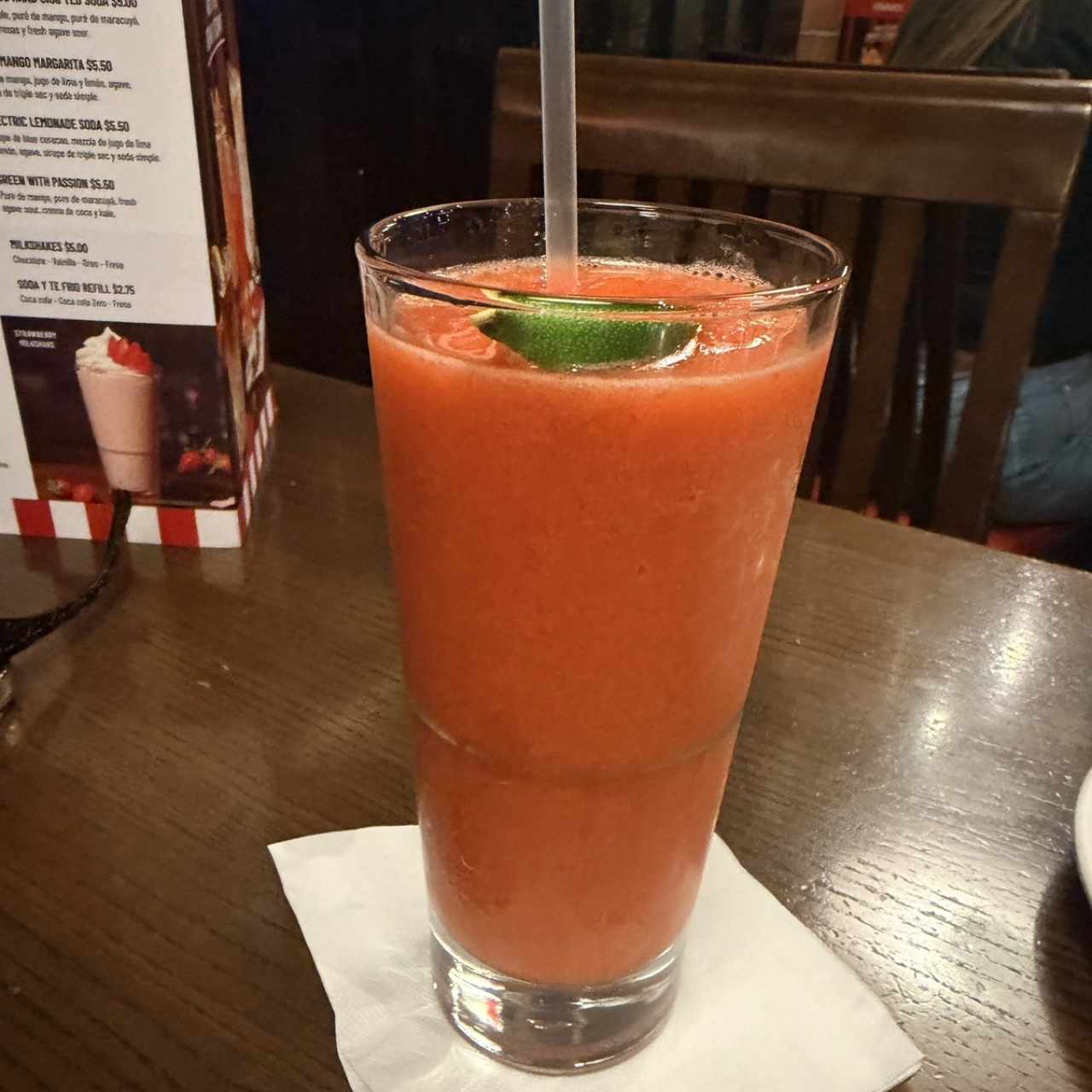 Frozen de fresa