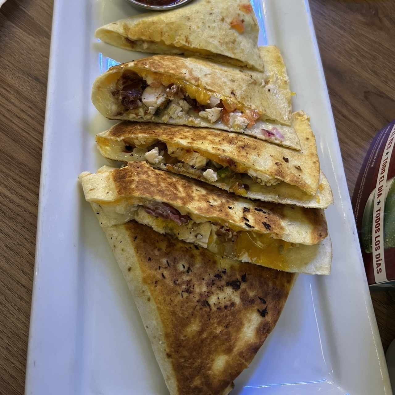 Appetizers - GRILLED CHICKEN QUESADILLAS