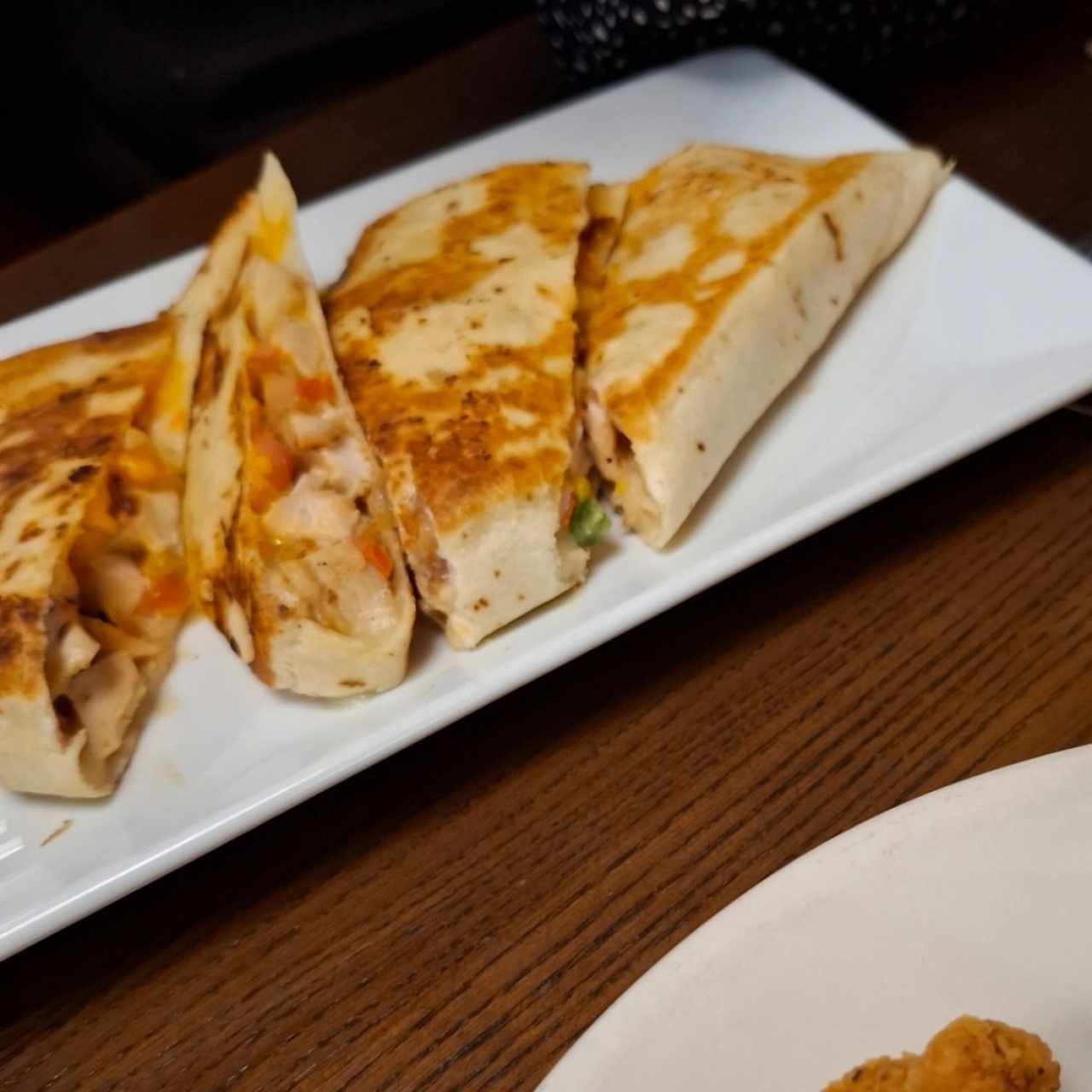 Appetizers - GRILLED CHICKEN QUESADILLAS