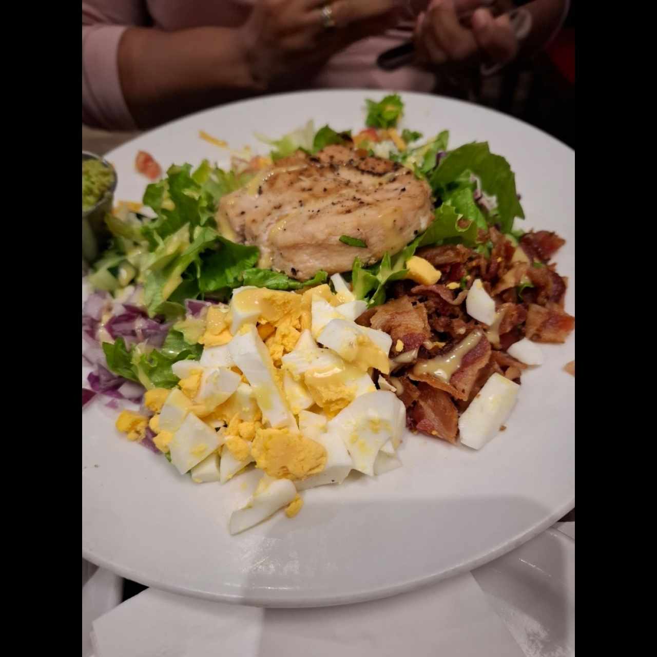 CAJUN FRIED CHICKEN SALAD