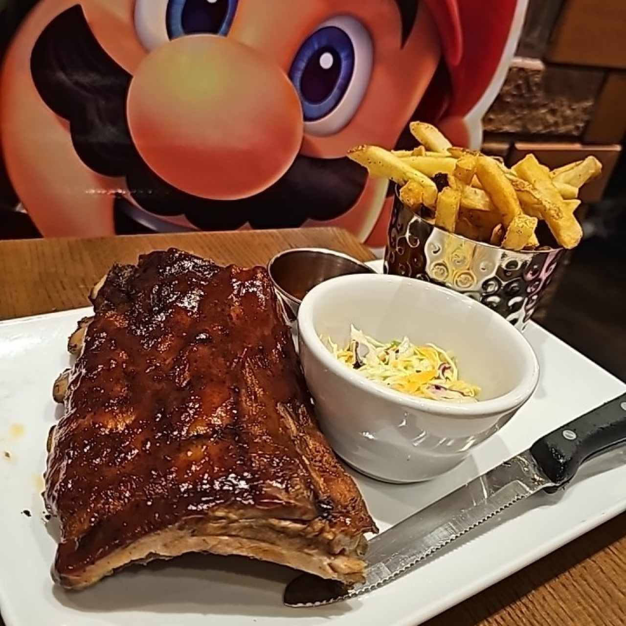 FRIDAYS SIGNATURE WHISKEY-GLAZED RIBS