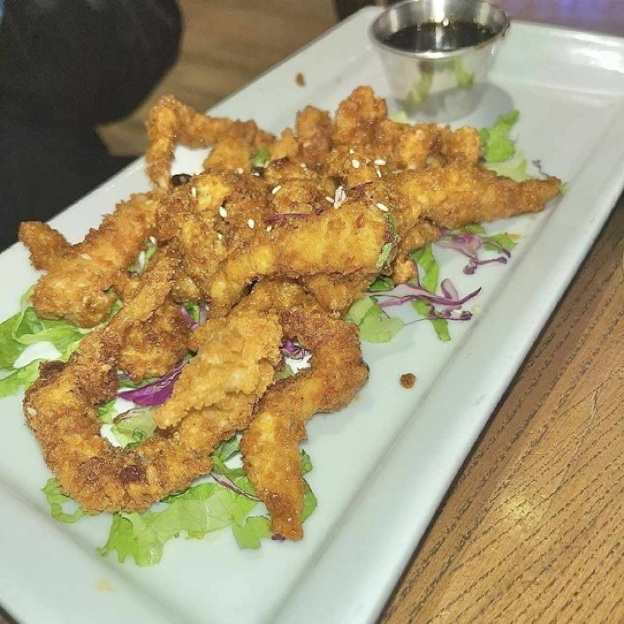 FRIDAYS SIGNATURE WHISKEY-GLAZED SESAME CHICKEN STRIPS