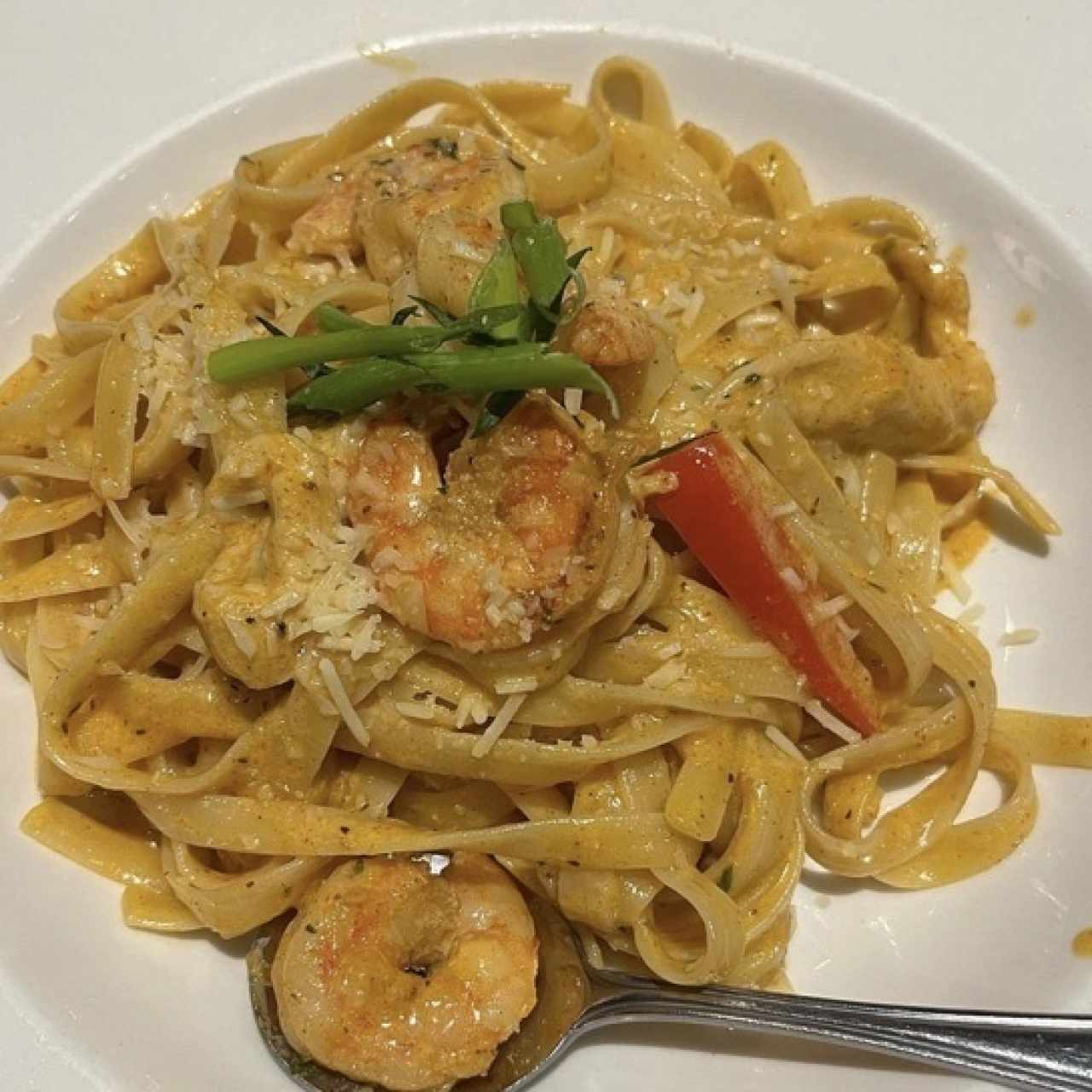 CAJUN SHRIMP & CHICKEN PASTA