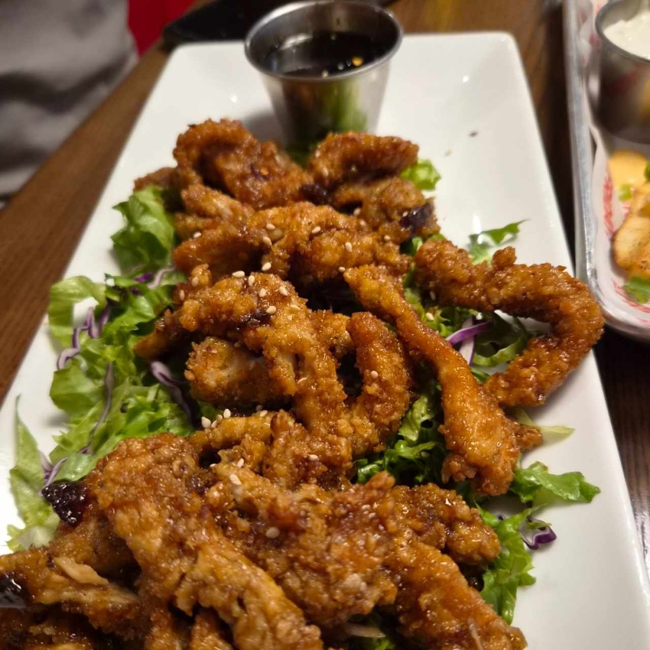 FRIDAYS SIGNATURE WHISKEY-GLAZED SESAME CHICKEN STRIPS