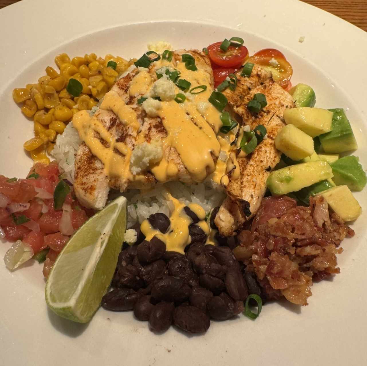 GRILLED SALMON MEXI BOWL