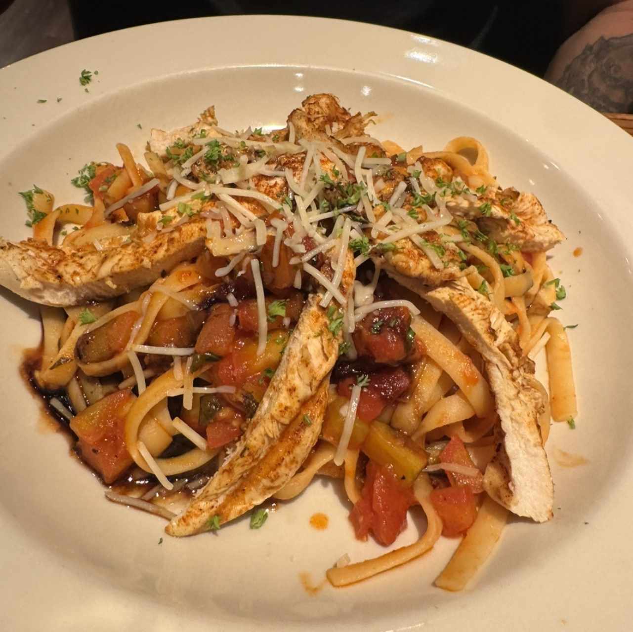 Gluten free pasta marinera