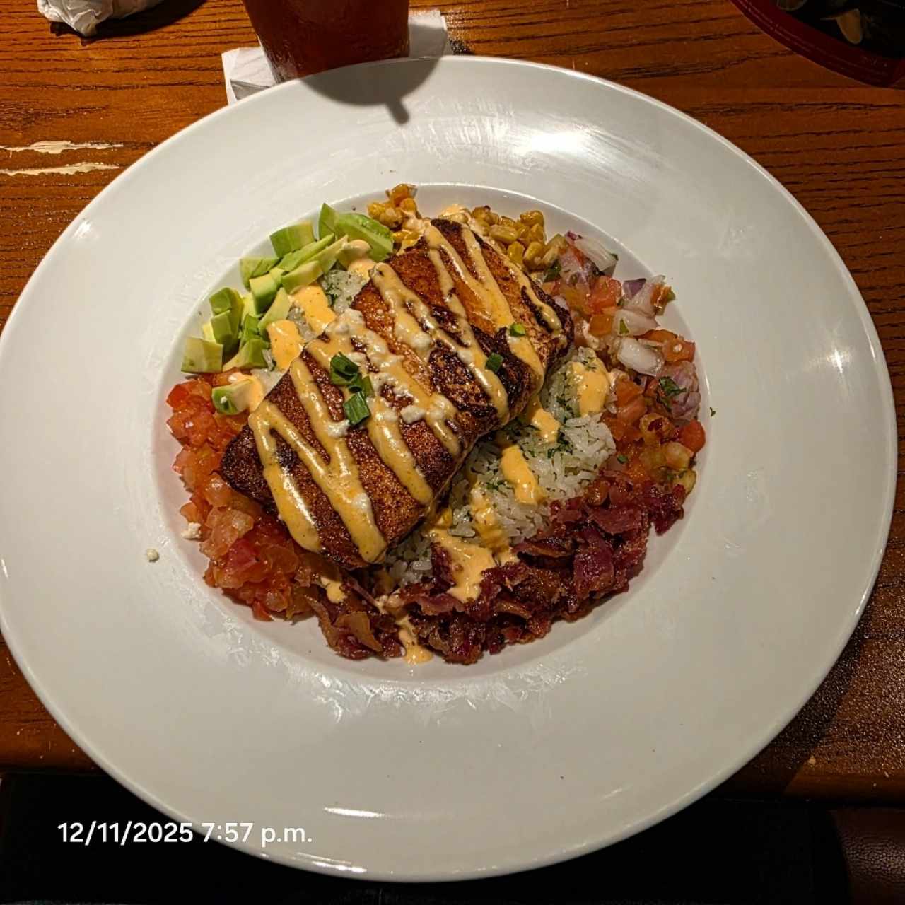 GRILLED SALMON MEXI BOWL