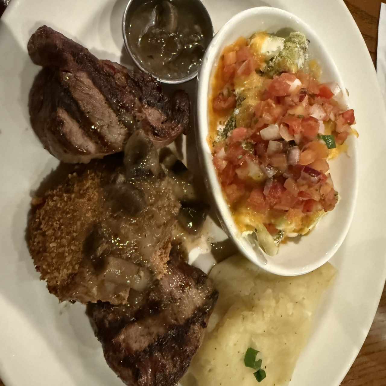 Crispy blue Cheese Filet 