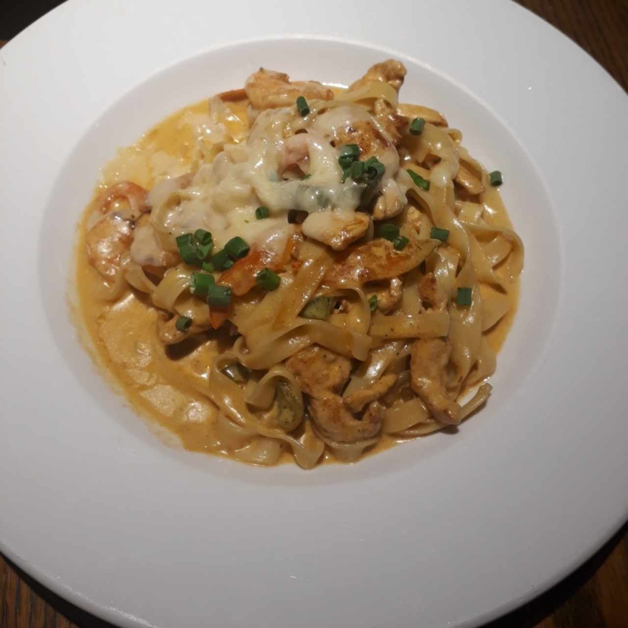 Cajun Shrimp Chicken Fetuchini