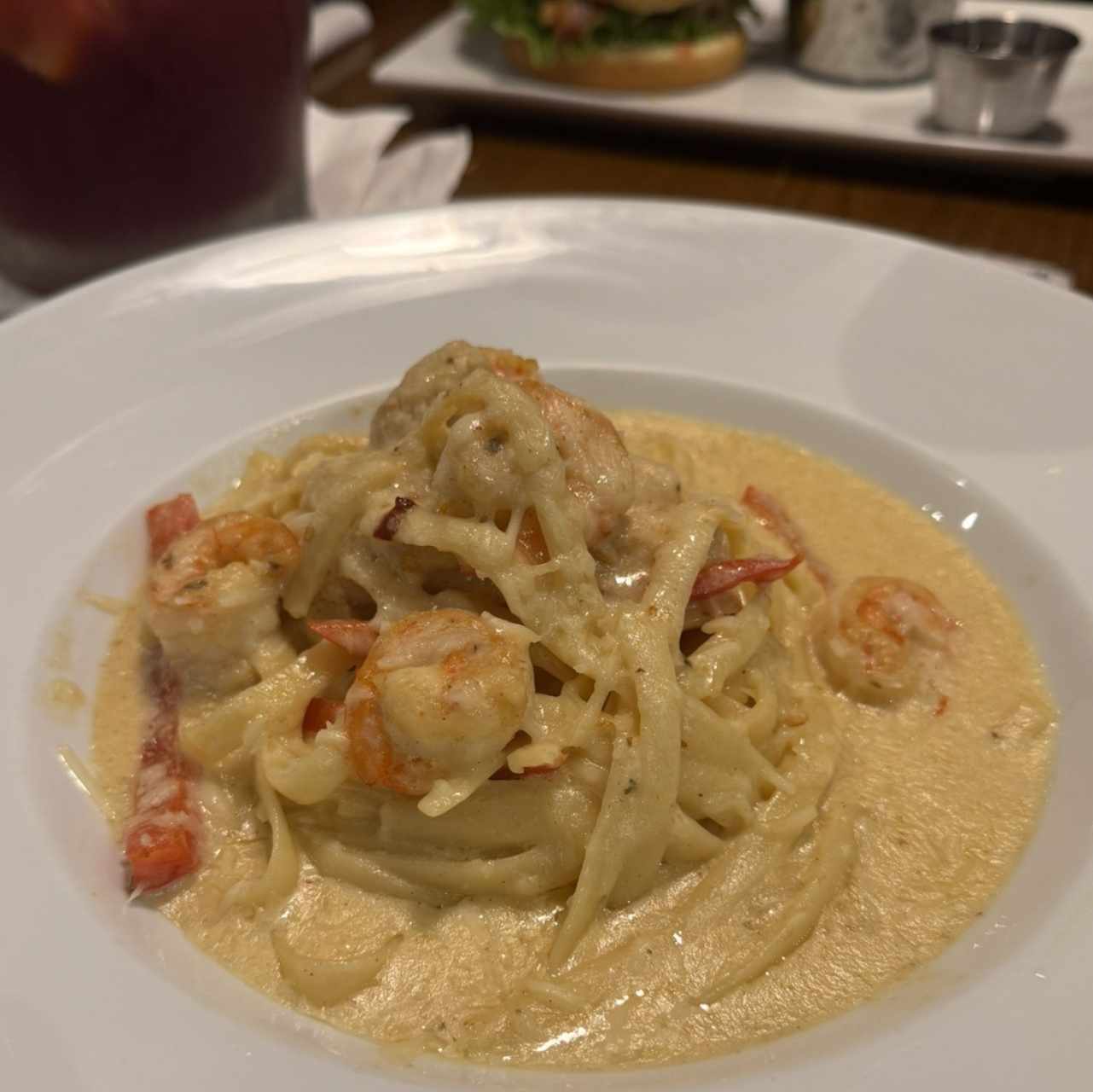 CAJUN SHRIMP & CHICKEN PASTA
