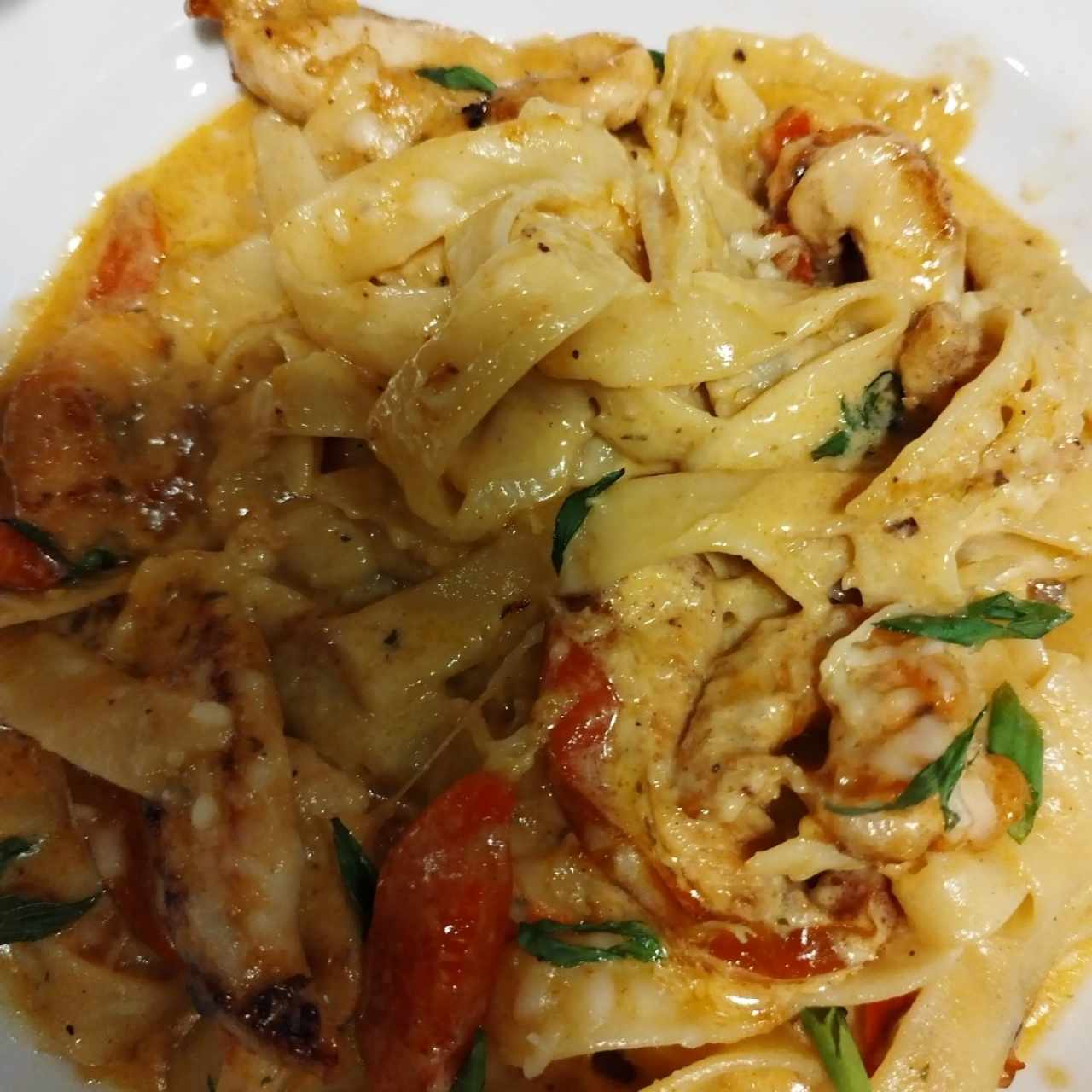 spaguetti de cajun