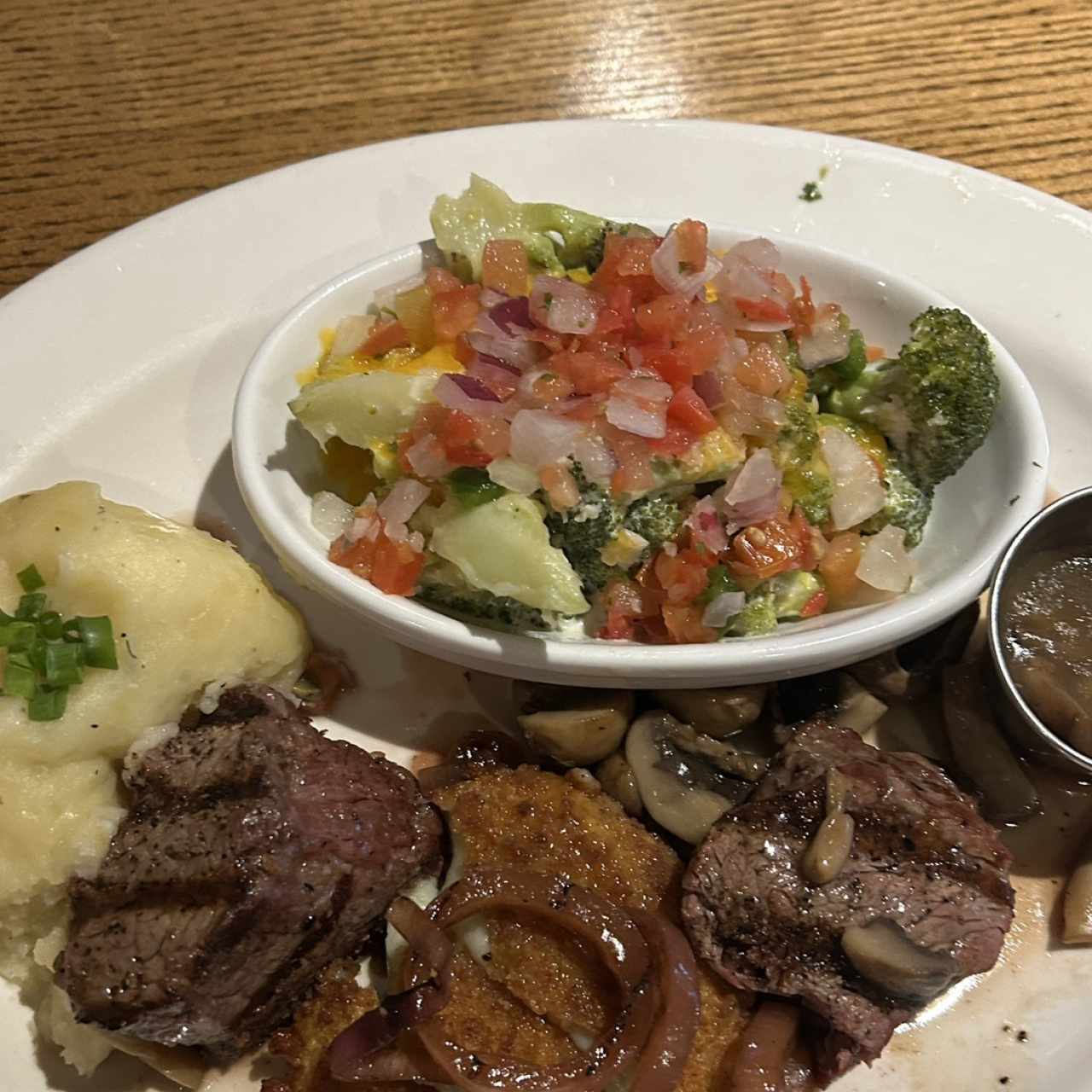 Blue cheese steak filet