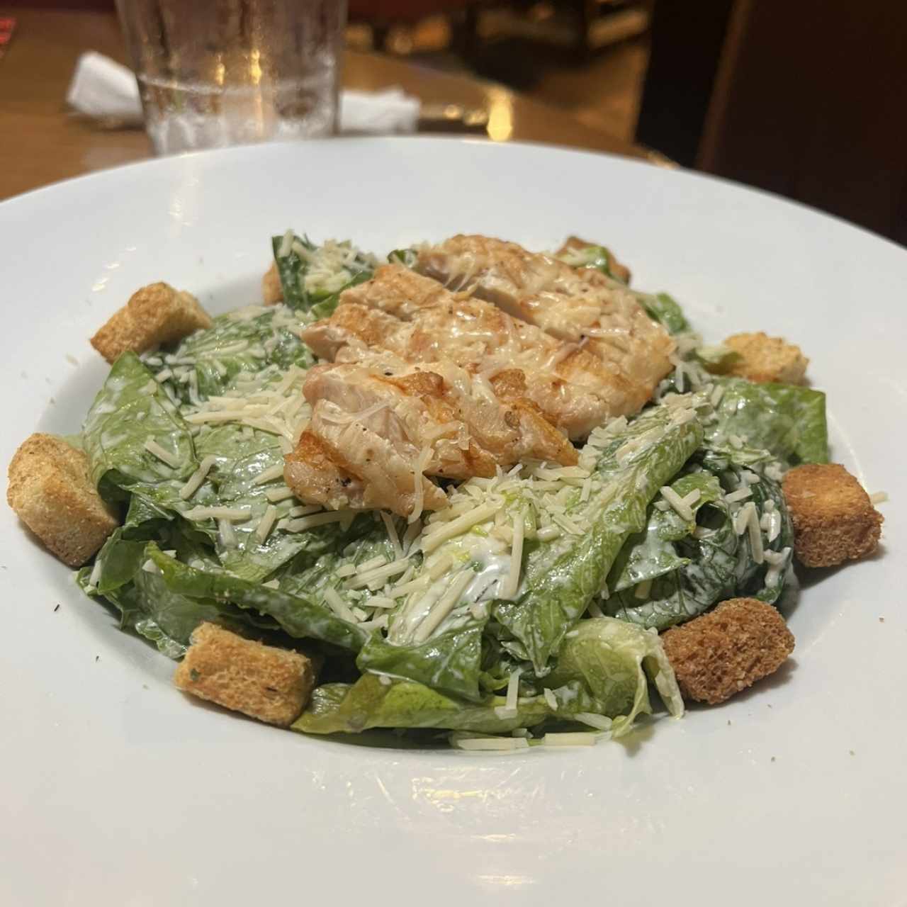 GRILLED CHICKEN CAESAR SALAD