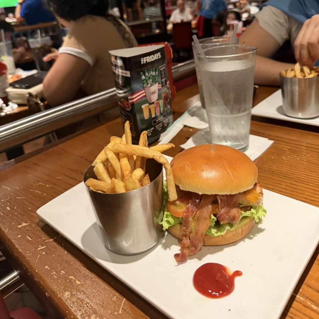Southern fried chicken sandwich