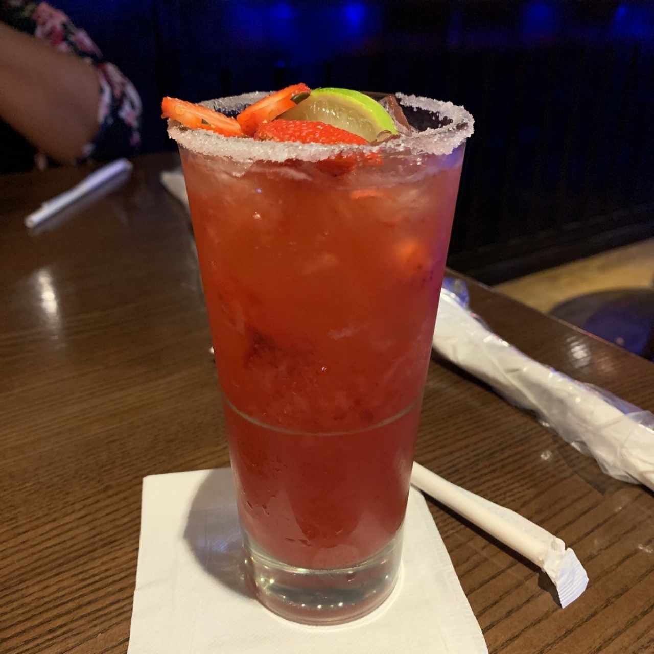 Strawberry Pomegranate Margarita
