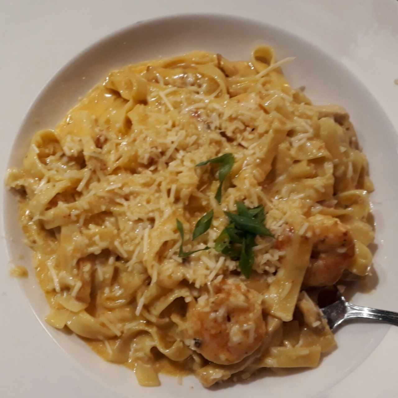 Cajun Shrimp & Chicken Pasta