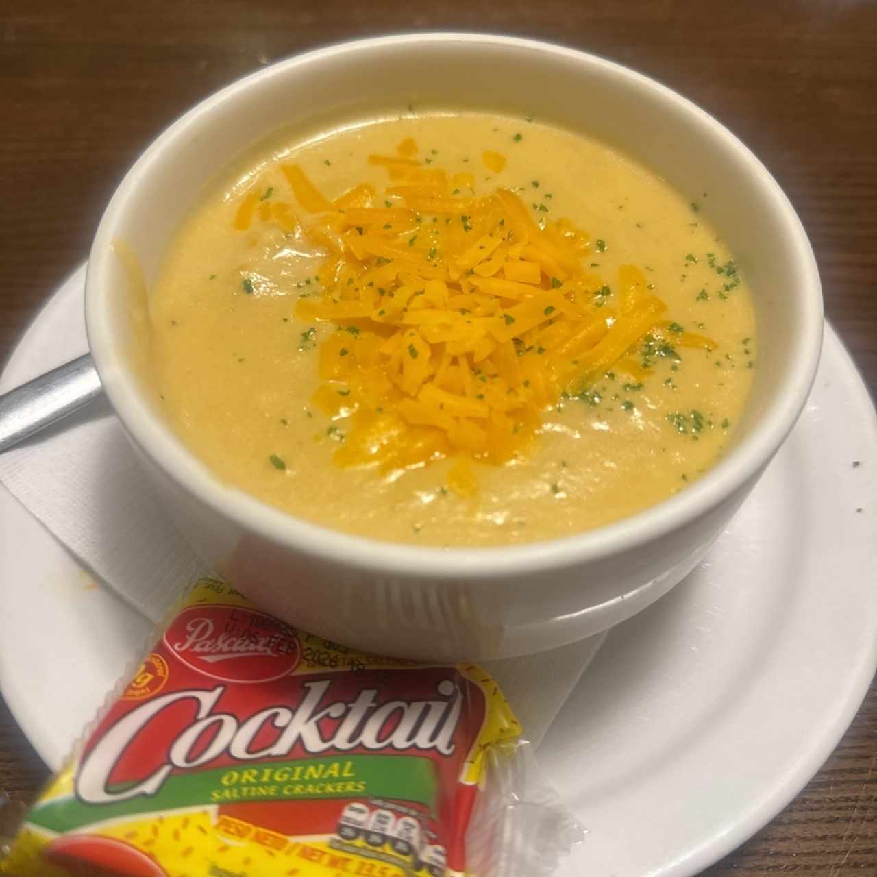 BROCCOLI CHEESE SOUP