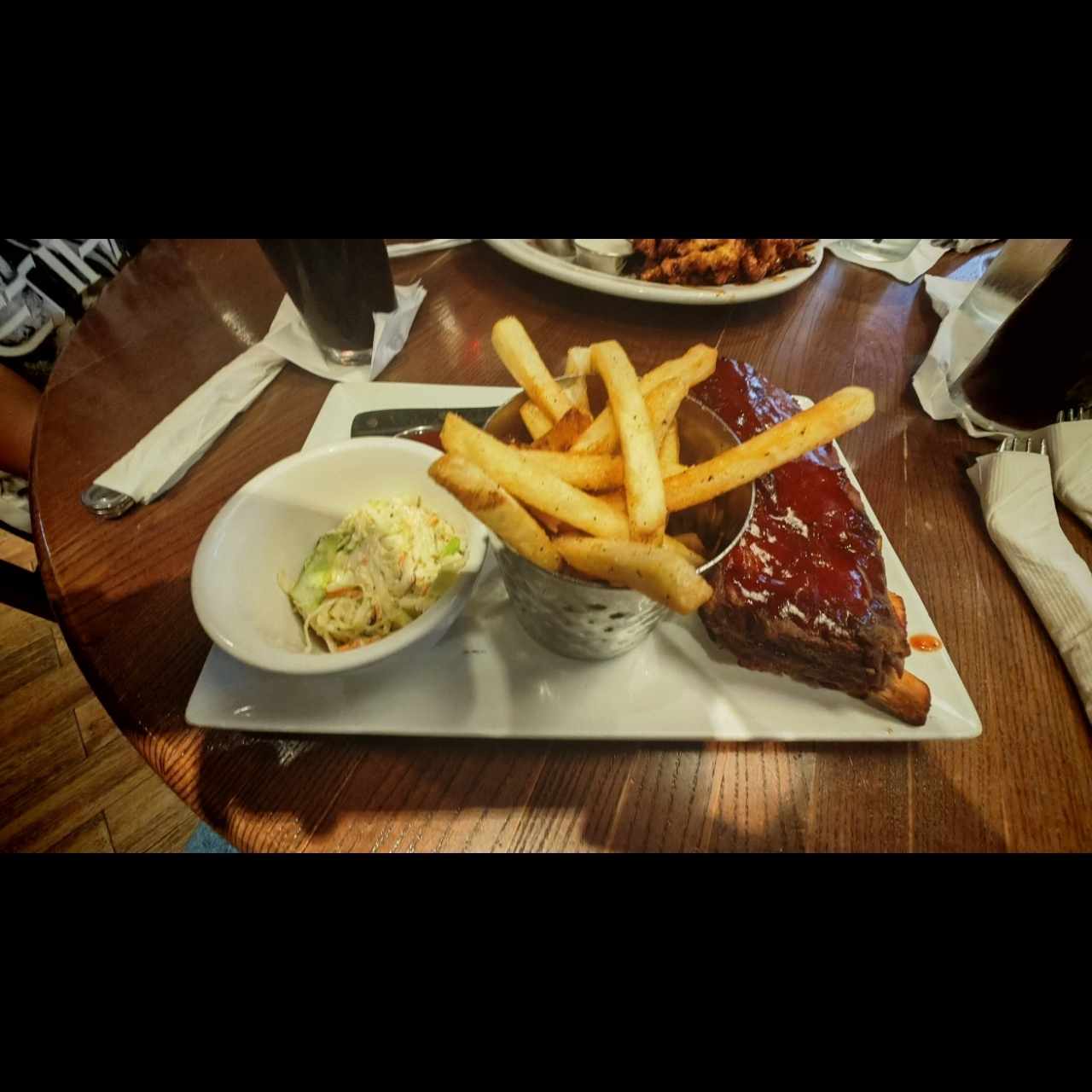 FRIDAYS SIGNATURE WHISKEY-GLAZED RIBS