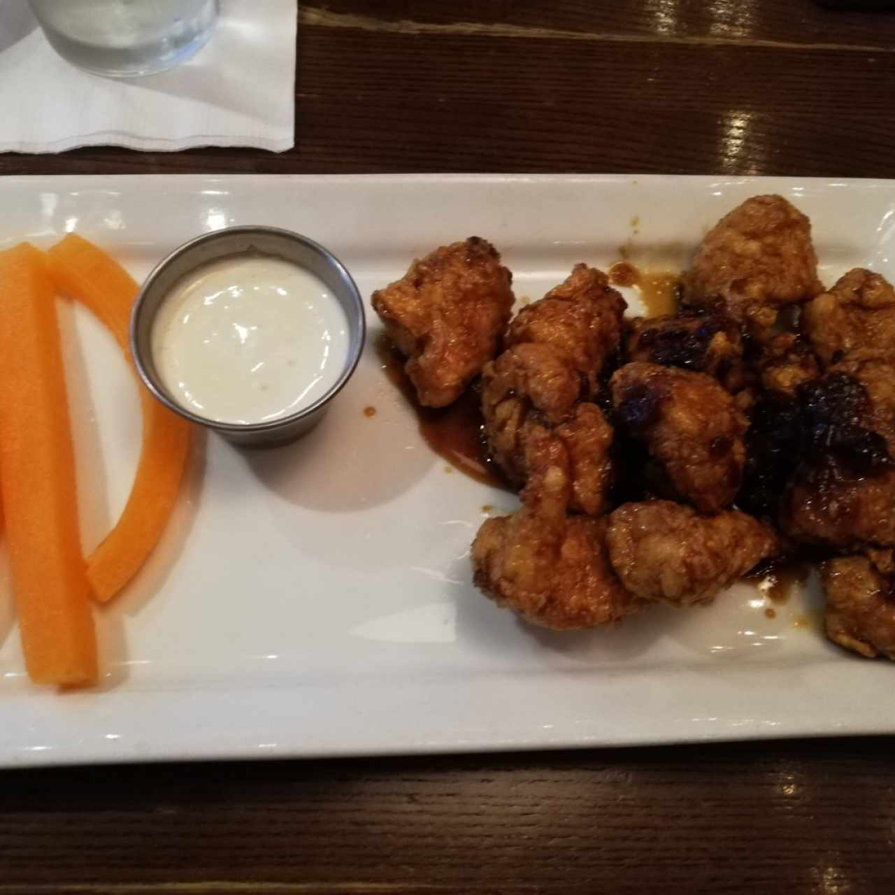 boneless en salsa jack daniels