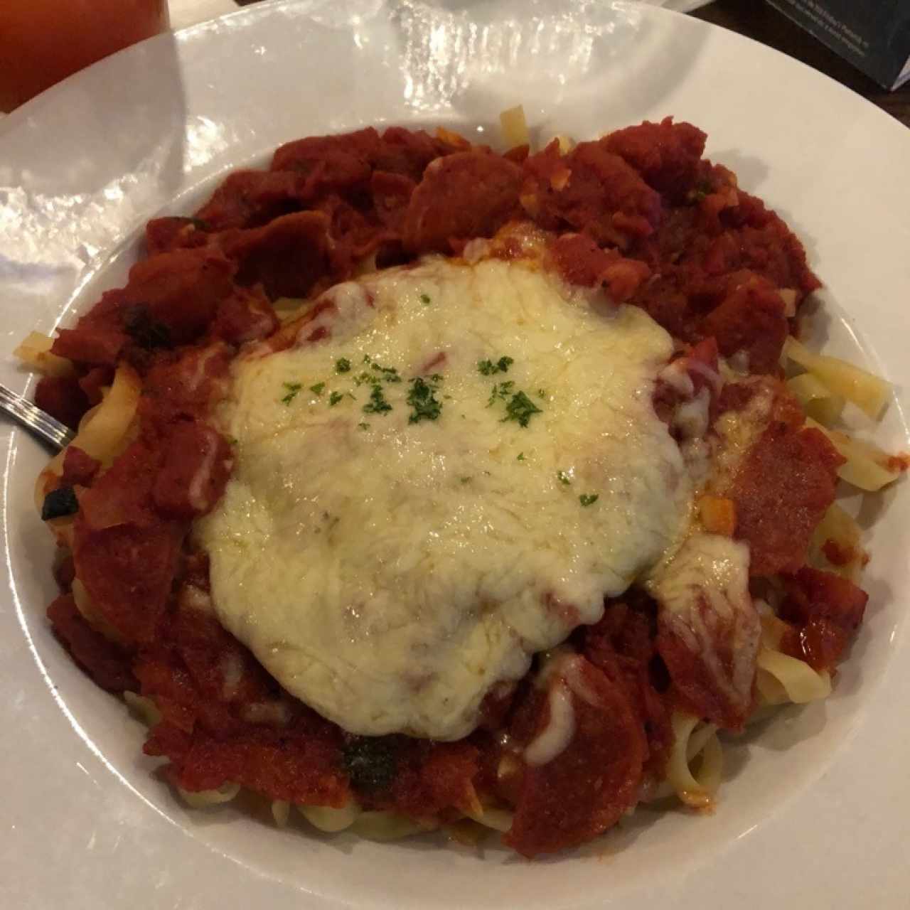 Pepperoni Chicken Pasta