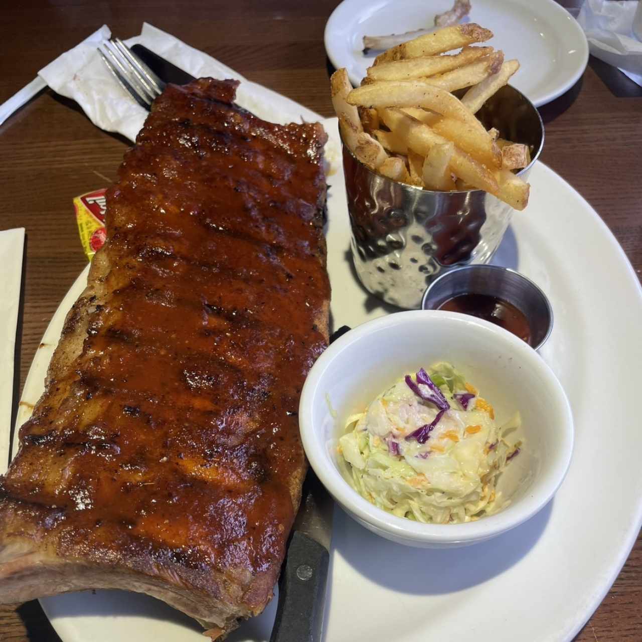 FRIDAYS SIGNATURE WHISKEY-GLAZED RIBS