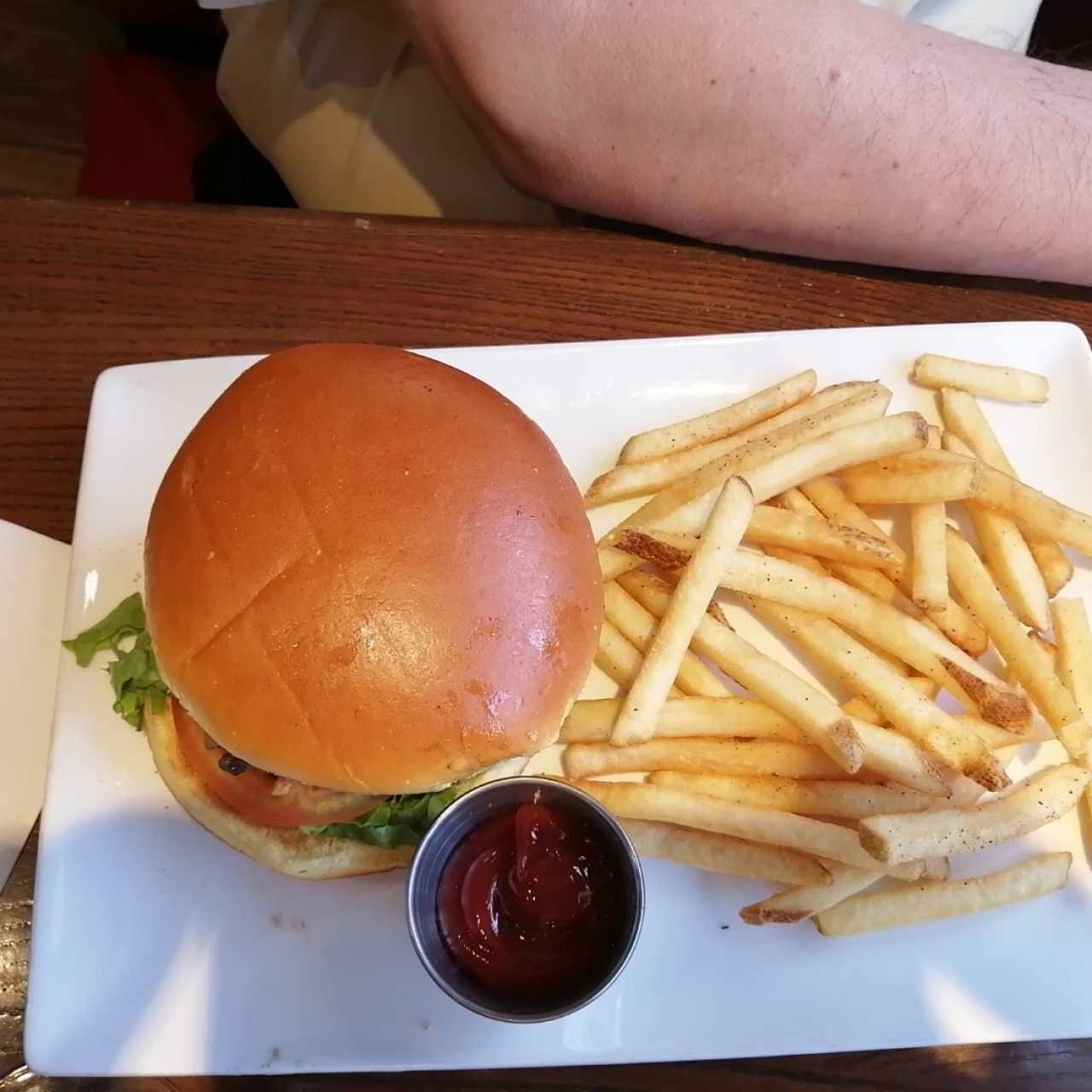 Hamburguesa con hongos