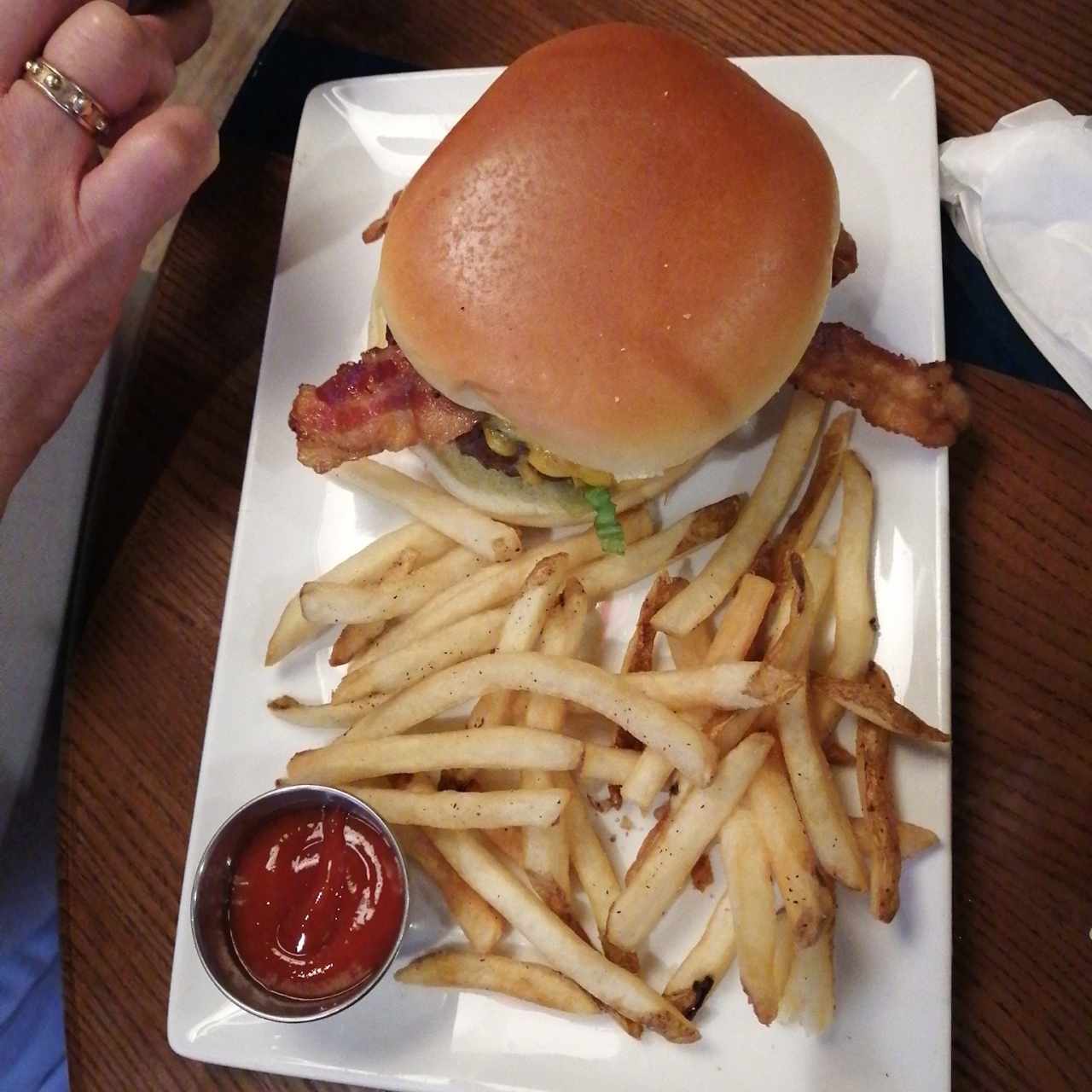 Hamburguesa regular